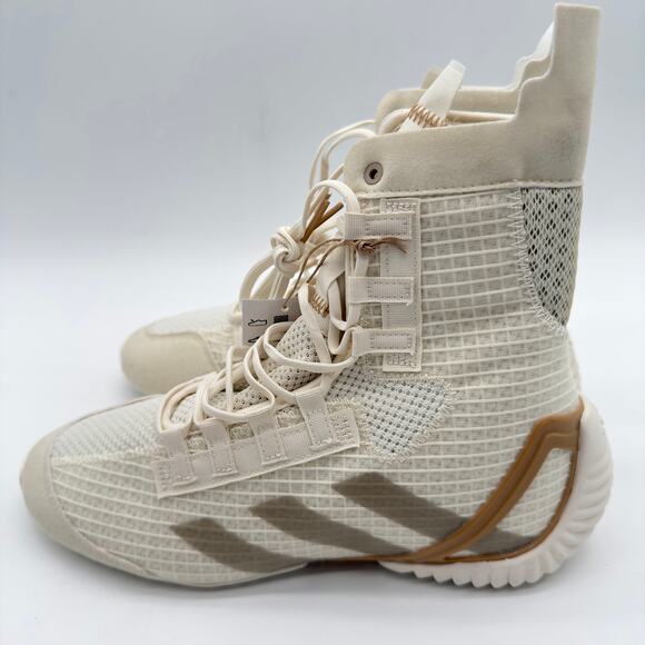 Adidas Speedex 23 Boxing Shoes Off White Tan JH8822 Mens 5 Womens 6 NWOB main image 4